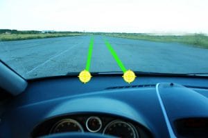 Авто с помощью определения габаритов