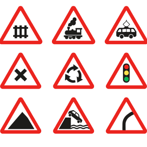 Предупреждающие знаки