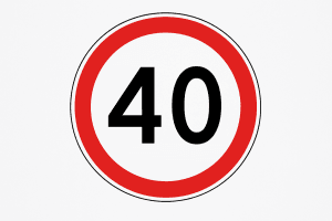 Дорожный знак 3.24